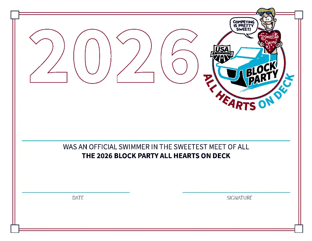 All Hearts on Deck Certificate
