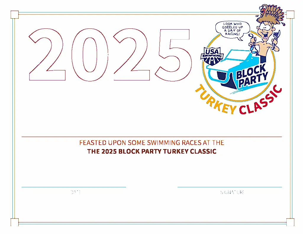 Turkey Classic Certificate